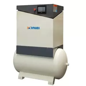 Máy nén khí trục vít 15Hp, 3pha, bình tích 300 lít